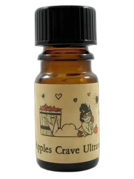 Frasco del perfume Arcana Craves Apples Crave Ultraviolet