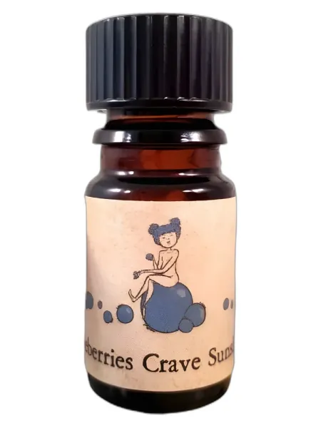 Frasco del perfume Arcana Craves Blueberries Crave Sunshine