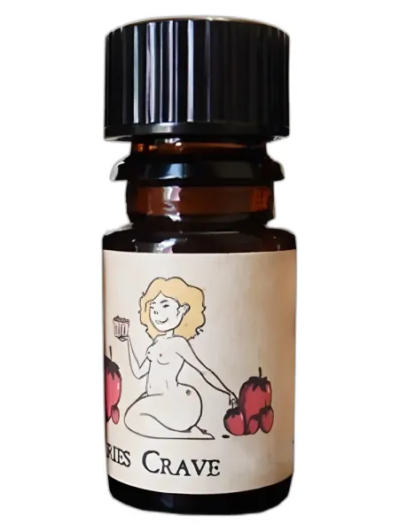 Frasco del perfume Arcana Craves Strawberries Crave Helios unisex