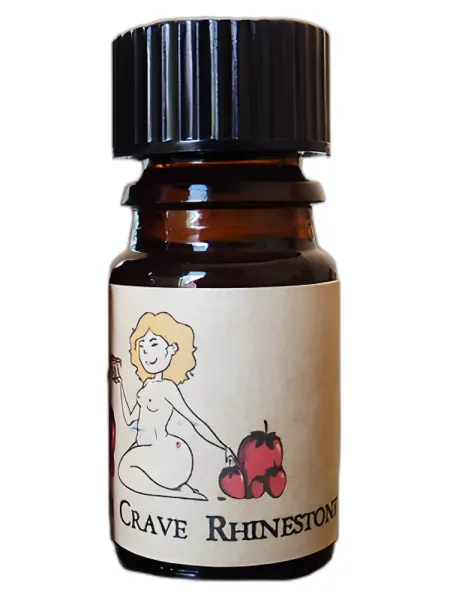 Frasco del perfume Arcana Craves Strawberries Crave Rhinestones unisex