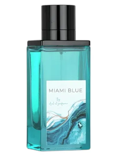 Frasco del perfume Ard Al Zaafaran Miami Blue
