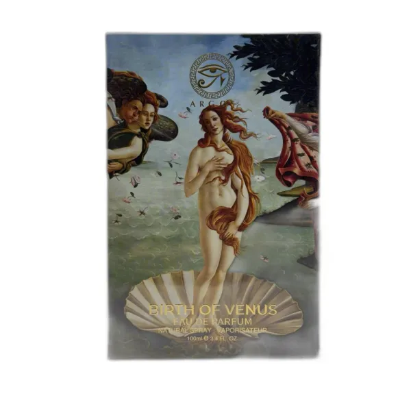 Frasco del perfume Argos Birth Of Venus