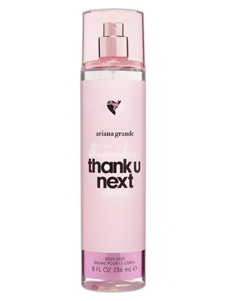 Frasco del perfume Ariana Grande Thank U, Next Body Mist Body Mist / Spray
