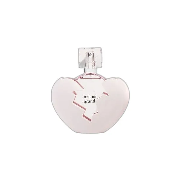 Frasco del perfume Ariana Grande Thank U Next Eau de Parfum