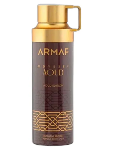 Frasco del perfume Armaf Odyssey Aoud Body Mist