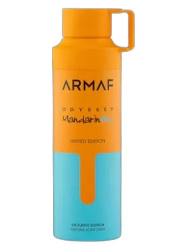 Armaf Odyssey Mandarin Sky Body Mist परफ्यूम की बोतल