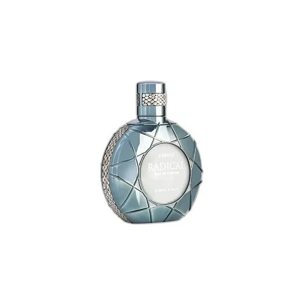 Frasco del perfume Armaf Radical Blue Eau de Parfum