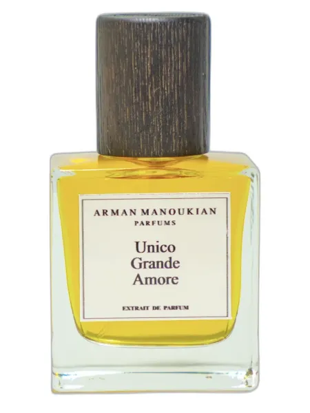 Frasco del perfume Arman Manoukian Parfums Unico Grande Amore unisex Eau de Parfum