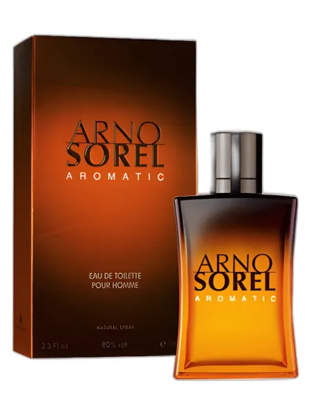 Frasco del perfume Arno Sorel Aromatic