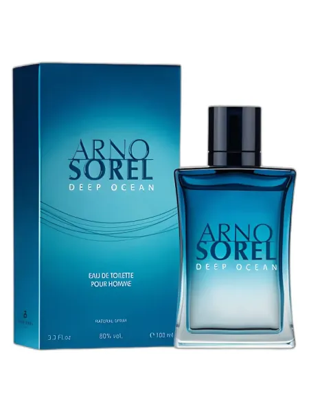 Frasco del perfume Arno Sorel Deep Ocean