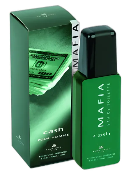 Frasco del perfume Arno Sorel Mafia Cash