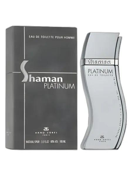 Frasco del perfume Arno Sorel Shaman Platinum