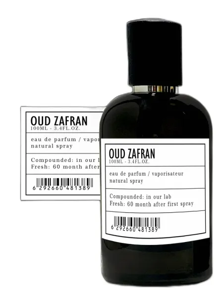 ARO-FAC Aroma Factory Arofac Oud Zafran DHAMMA PERFUMES unisex Parfumflakon