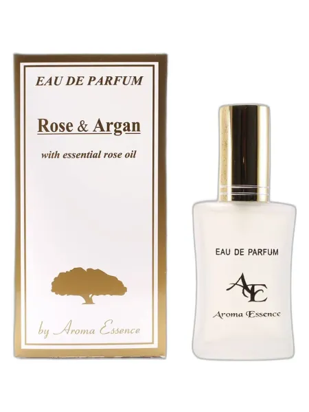 Frasco del perfume Aroma Essence Rose & Argan