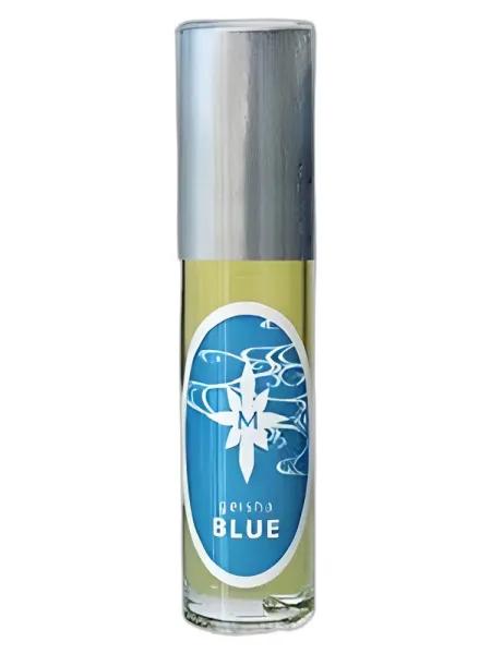 Frasco del perfume Aroma M Geisha Blue Roll-On Perfume Oil unisex