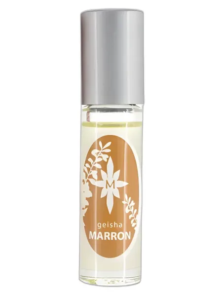 Frasco del perfume Aroma M Geisha Marron Roll-On Perfume Oil