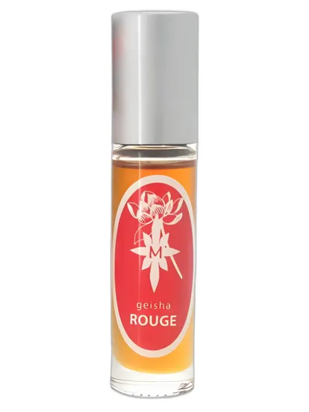 Frasco del perfume Aroma M Geisha Rouge Roll-On Perfume Oil unisex