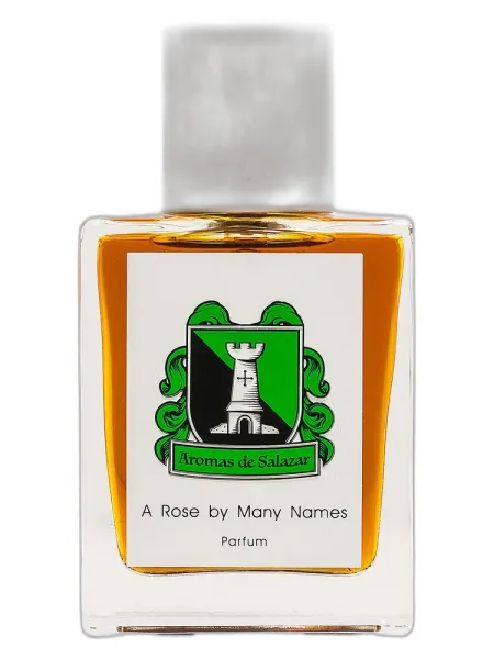 Frasco del perfume Aromas de Salazar A Rose by Many Names unisex