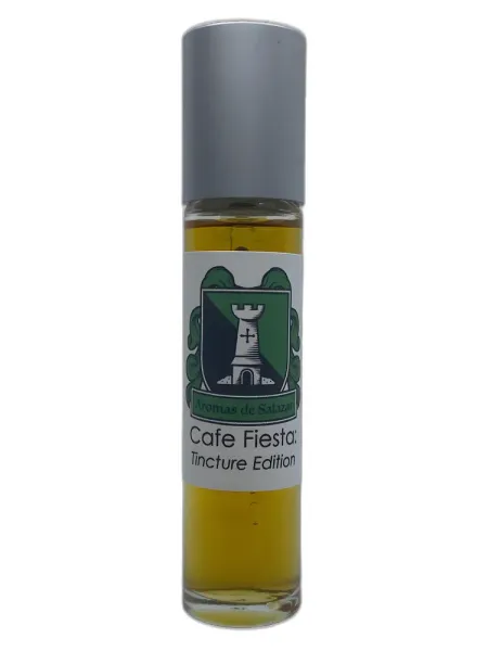 Frasco del perfume Aromas de Salazar Cafe Fiesta Tincture Edition unisex