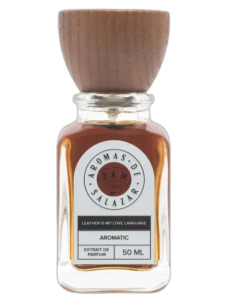 Frasco del perfume Aromas de Salazar Oud is My Love Language unisex