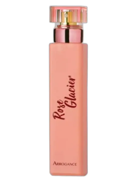 Frasco del perfume Arrogance Rose Glacier