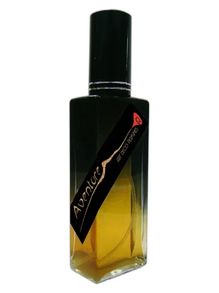 Frasco del perfume Art Deco Perfumes Aventure unisex