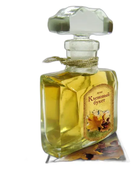 Frasco del perfume Art Deco Perfumes Klenovy Buket unisex