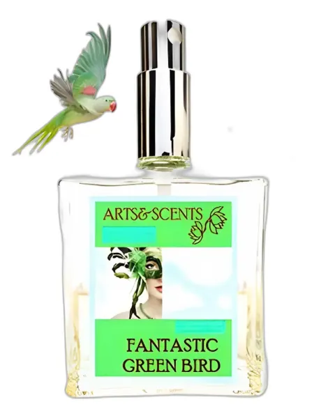 Frasco del perfume Arts&Scents Fantastic Green Bird unisex