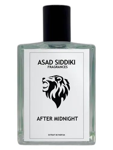 Frasco del perfume Asad Siddiki After Midnight 2026