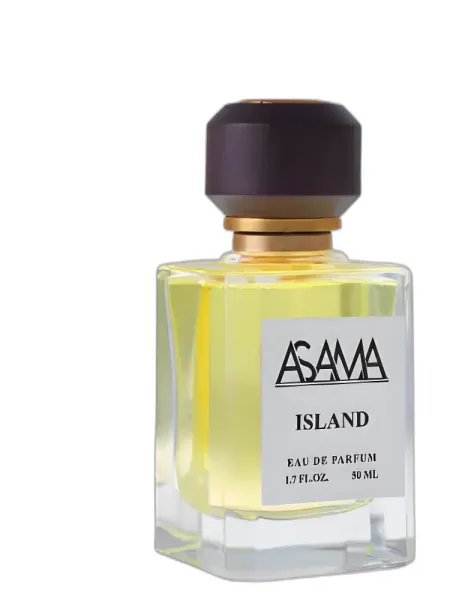 Frasco del perfume ASAMA Perfumes Island unisex