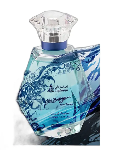Frasco del perfume Asgharali Sea Breeze
