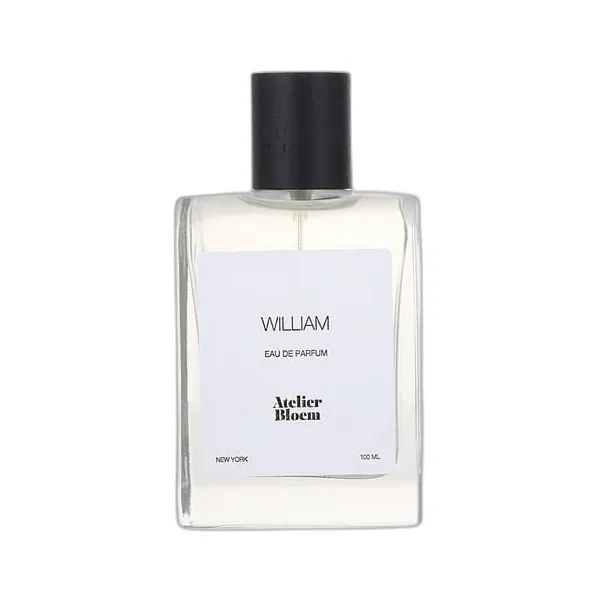 Frasco del perfume Atelier Bloem William Eau de Parfum