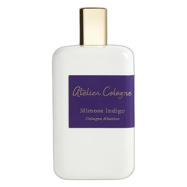 Frasco del perfume Atelier Cologne Mimosa Indigo Eau de Cologne