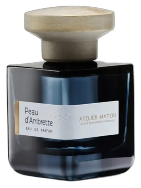 Frasco del perfume Atelier Materi Peau D'Ambrette unisex