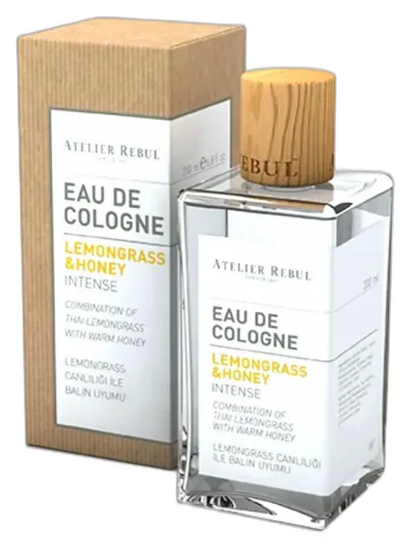 Frasco del perfume Atelier Rebul Lemongrass & Honey unisex