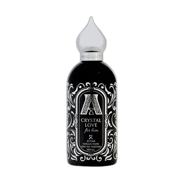 Frasco del perfume Attar Crystal Love For Him Eau de Parfum