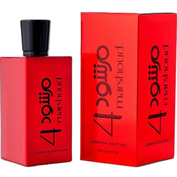 Frasco del perfume Atyab Al Marshoud 4 Red Eau de Parfum