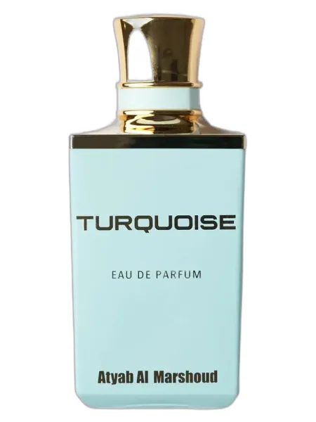 Frasco del perfume Atyab Al Marshoud Turquoise unisex