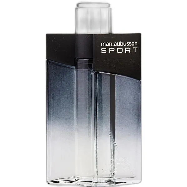Frasco del perfume Aubusson Man Sport Gray Eau de Toilette