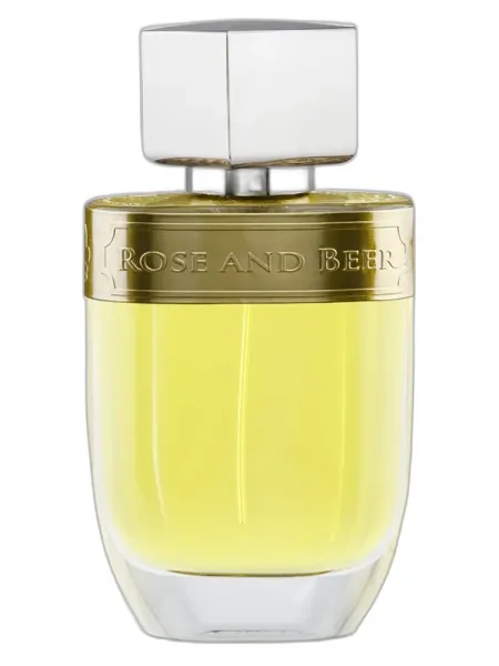 Frasco del perfume Aulentissima Rose and Beer unisex Eau de Parfum