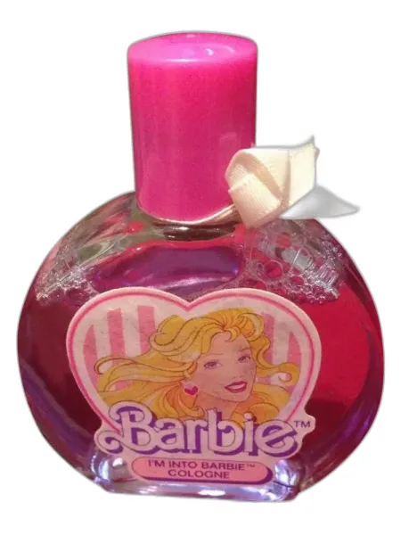 Avon Barbie I'm Into perfume bottle