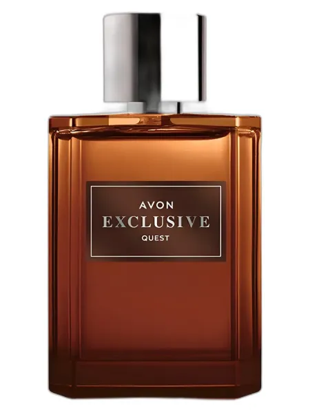 Frasco del perfume Avon Exclusive Quest