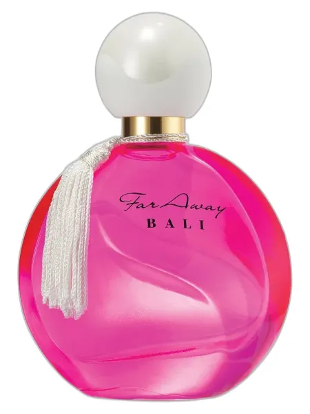 Frasco del perfume Avon Far Away Bali Eau de Parfum
