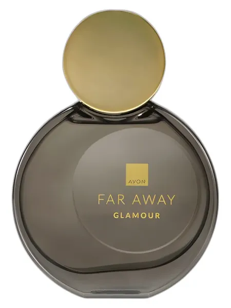 Frasco del perfume Avon Far Away Glamour