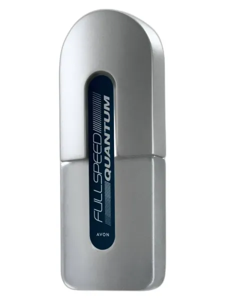 Frasco del perfume Avon Full Speed Quantum Eau de Toilette