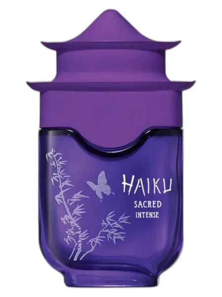 Frasco do perfume Avon Haiku Sacred Intense unisex Intense / Parfum-like