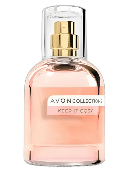 Avon Keep It Cosy perfume bottle
