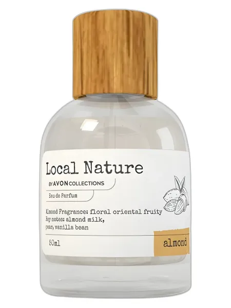 Frasco del perfume Avon Local Nature Almond unisex