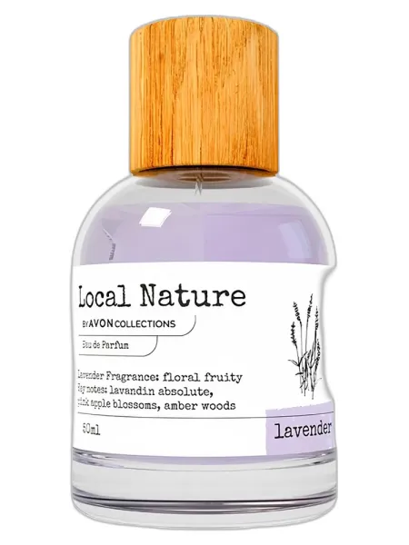 Frasco del perfume Avon Local Nature Lavender unisex