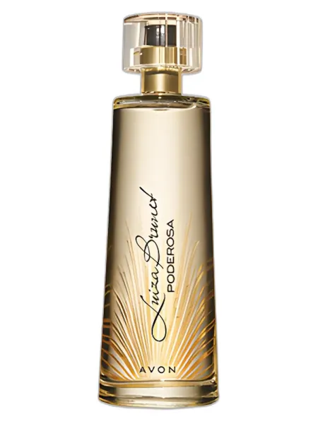 Frasco del perfume Avon Luiza Brunet Poderosa